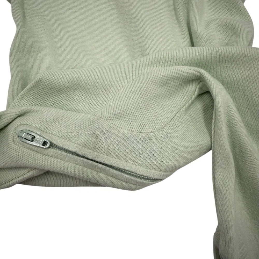 Old Navy Green Footie One Piece with Cozy Fabric
